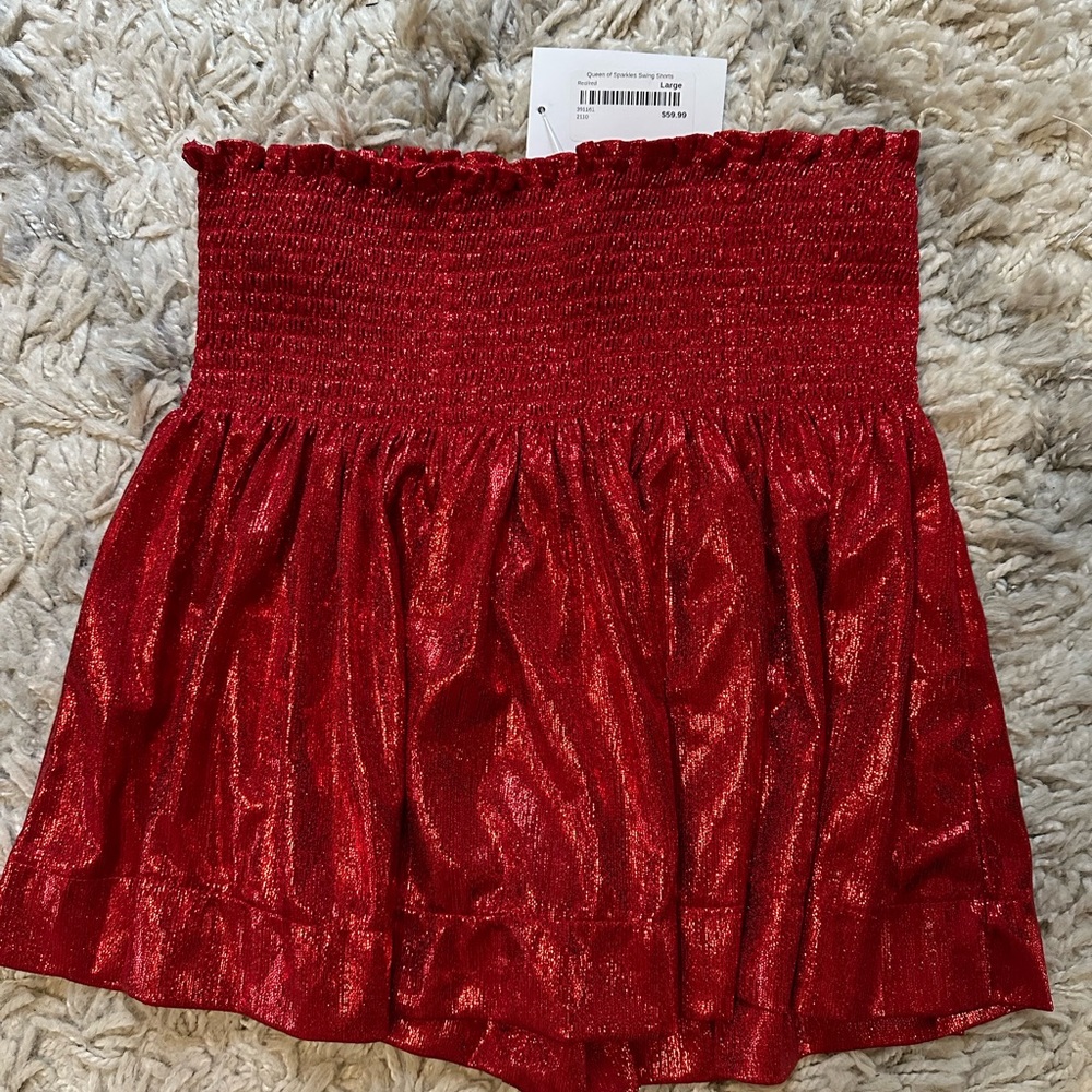 New with tag red queen of sparkles skirt